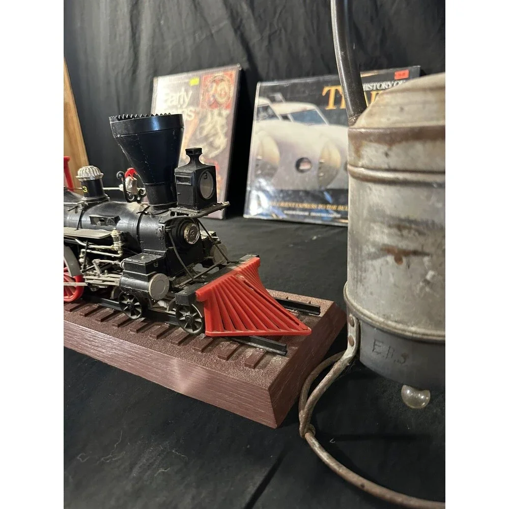Vintage Steam Train Locomotive Lovers Lot - Model decor Rail Road Lanterns books